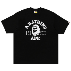 BAPE OG Ape Head College Relaxed Fit T-Shirt Black