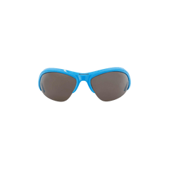 Balenciaga Wrap Around Sunglasses Light Blue/Silver/Grey