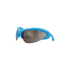 Balenciaga Wrap Around Sunglasses Light Blue/Silver/Grey
