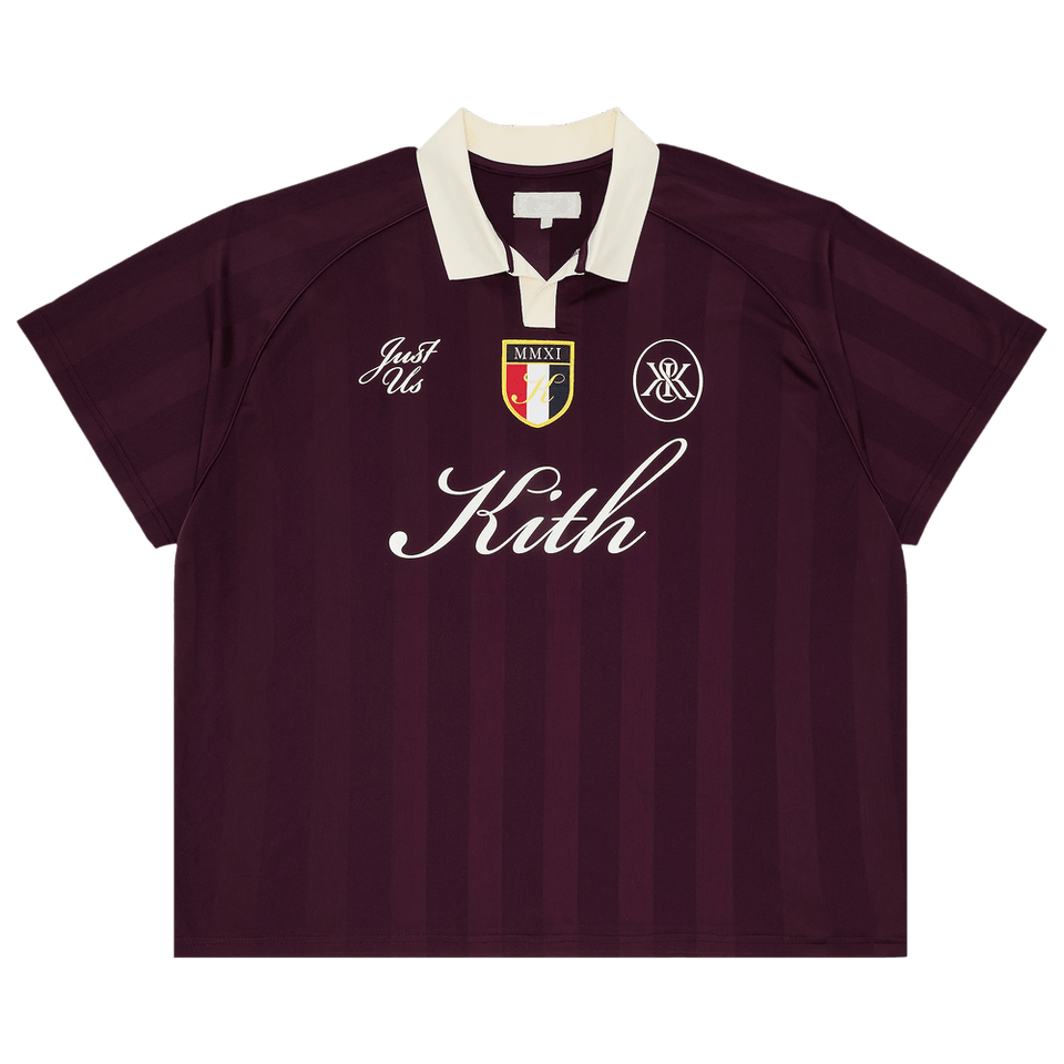 Kith Shadow Stripe Marcel Soccer Jersey Rave