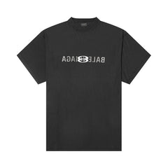 Balenciaga Inside Out T-Shirt Faded Black/White