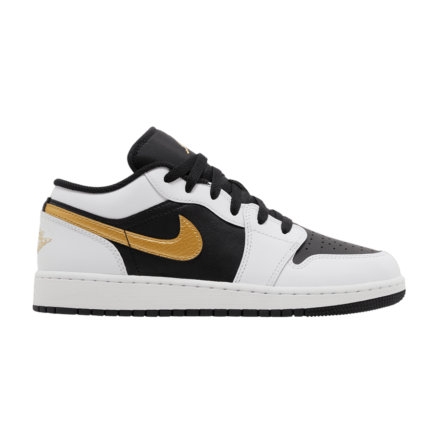 Air Jordan 1 Low GS Gold Swoosh