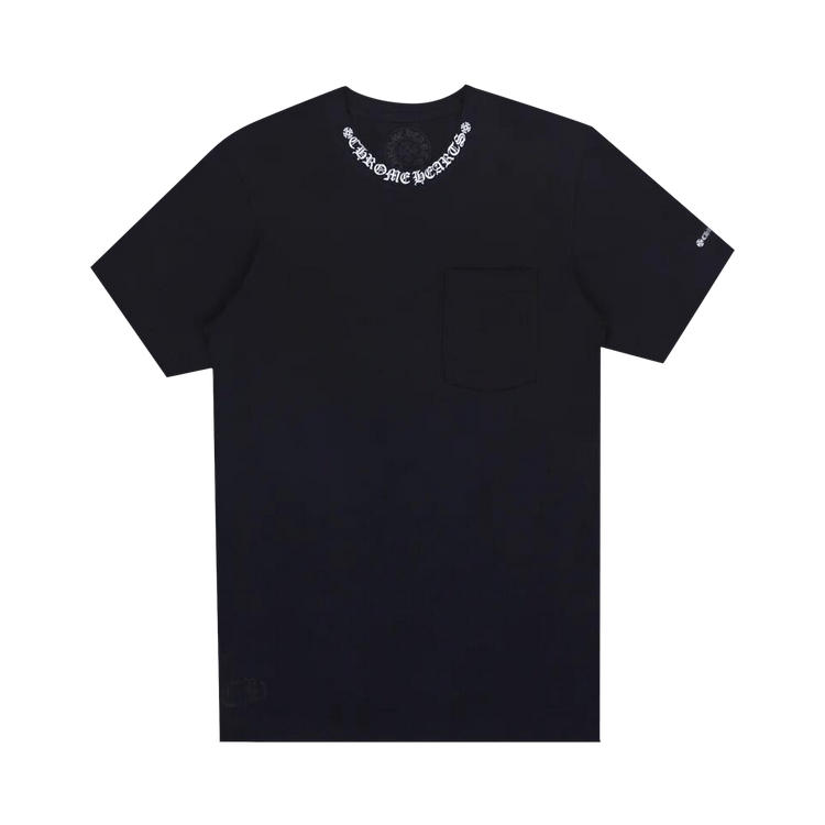 Chrome Hearts Neck Logo T-Shirt Black