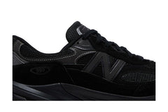 New Balance 990v6 Made in USA 2E Wide Triple Black