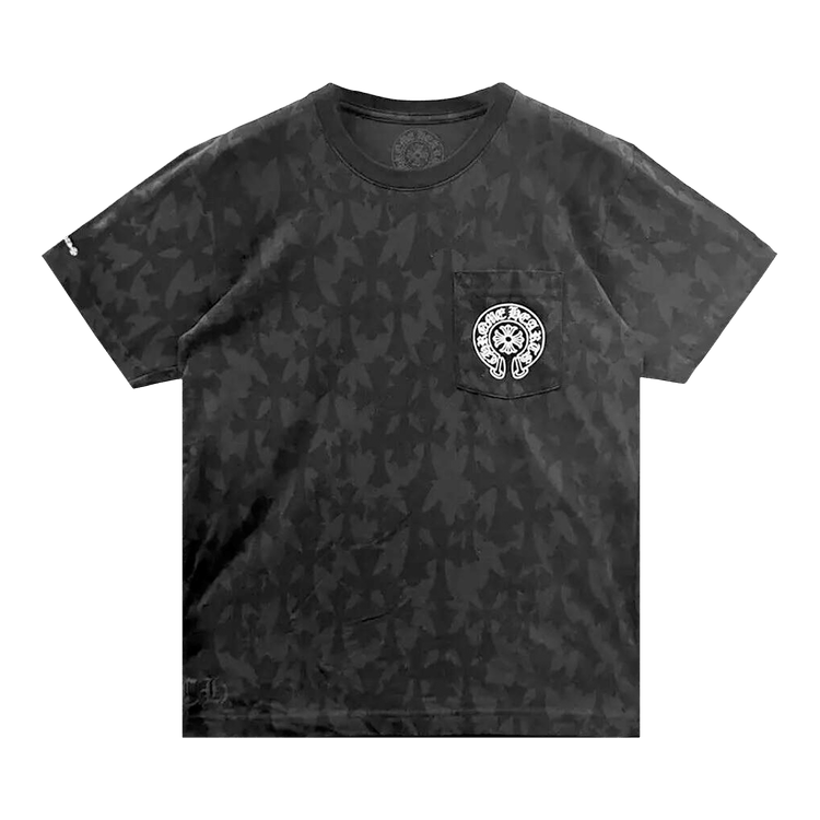 Chrome Hearts Crosses All Over Horseshoe T-Shirt Black
