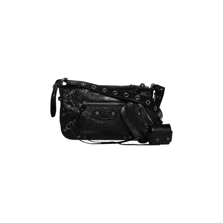 Balenciaga Le Cagole XS Flap Bag Black