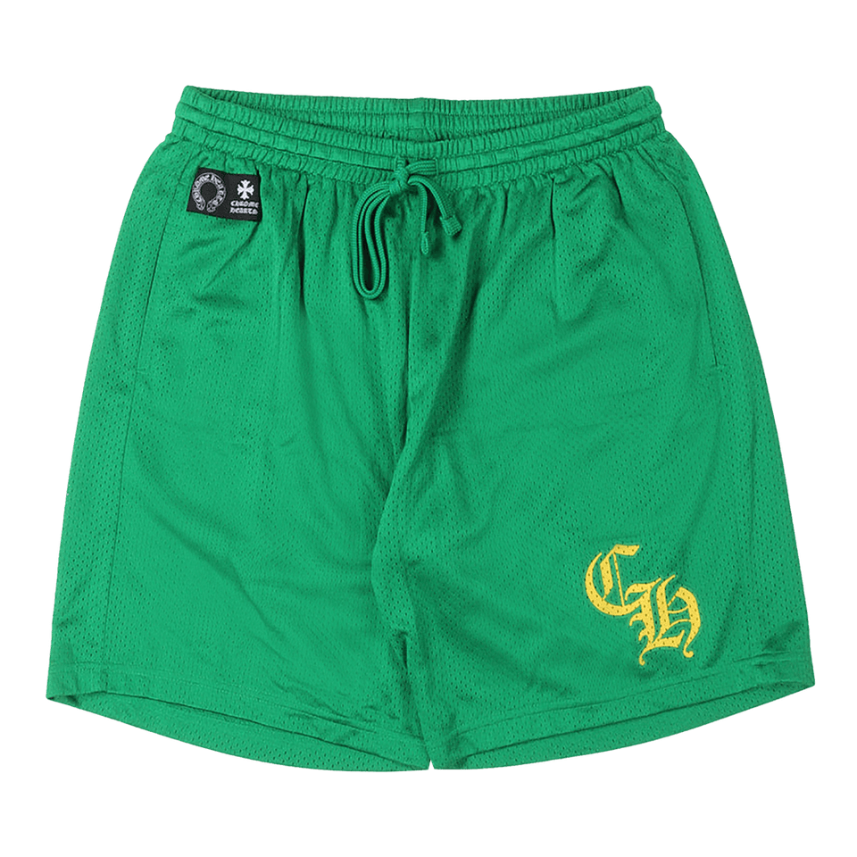 Chrome Hearts Mesh Shorts Green
