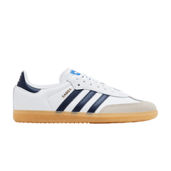 Adidas Samba OG J White Collegiate Navy Gum