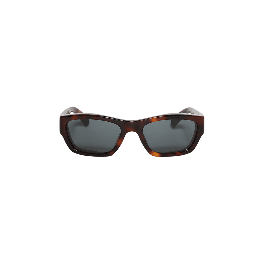 Jacquemus Meridiano Sunglasses Tortoise Shell/Matte Black/Grey