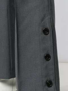 wide-leg tailored trousers