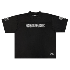 Chrome Hearts Mesh Stadium Football Jersey Black