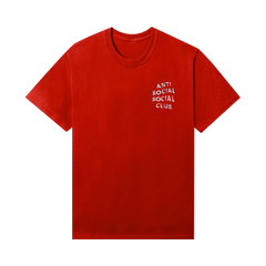 Anti Social Social Club Partly Cloudy T-Shirt Red