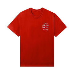 Anti Social Social Club Partly Cloudy T-Shirt Red