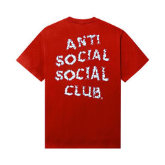 Anti Social Social Club Partly Cloudy T-Shirt Red