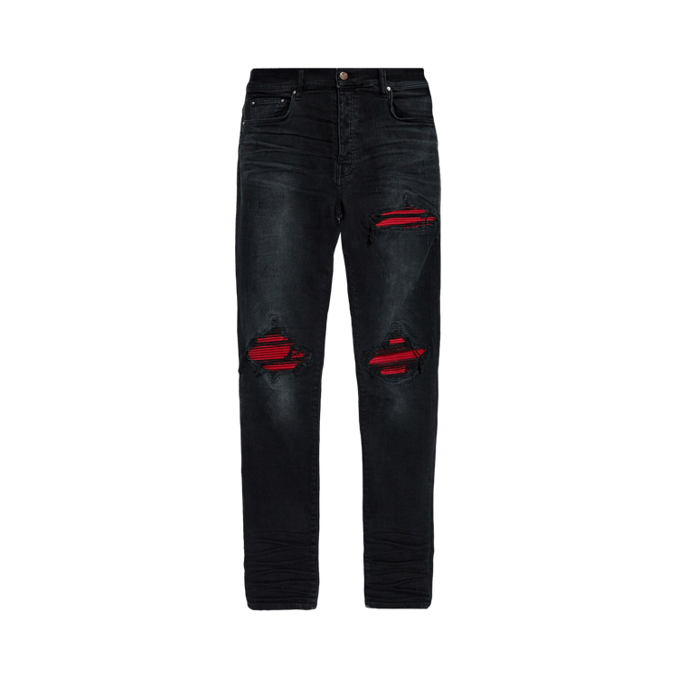 Amiri MX1 Ultrasuede Jean Vintage Black