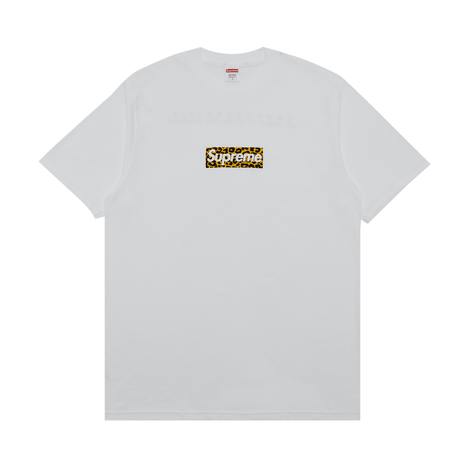 Supreme Shanghai Box Logo T-Shirt White