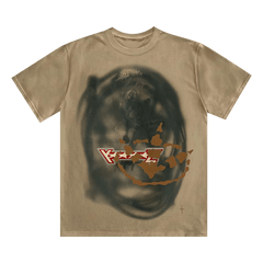 Cactus Jack by Travis Scott Sprayed Shorts-Sleeve T-Shirt Multicolor