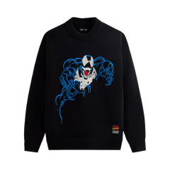Kith x Marvel Venom Lewis Crewneck Sweater Black