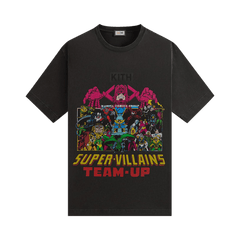 Kith x Marvel Team Up Vintage T-Shirt Black