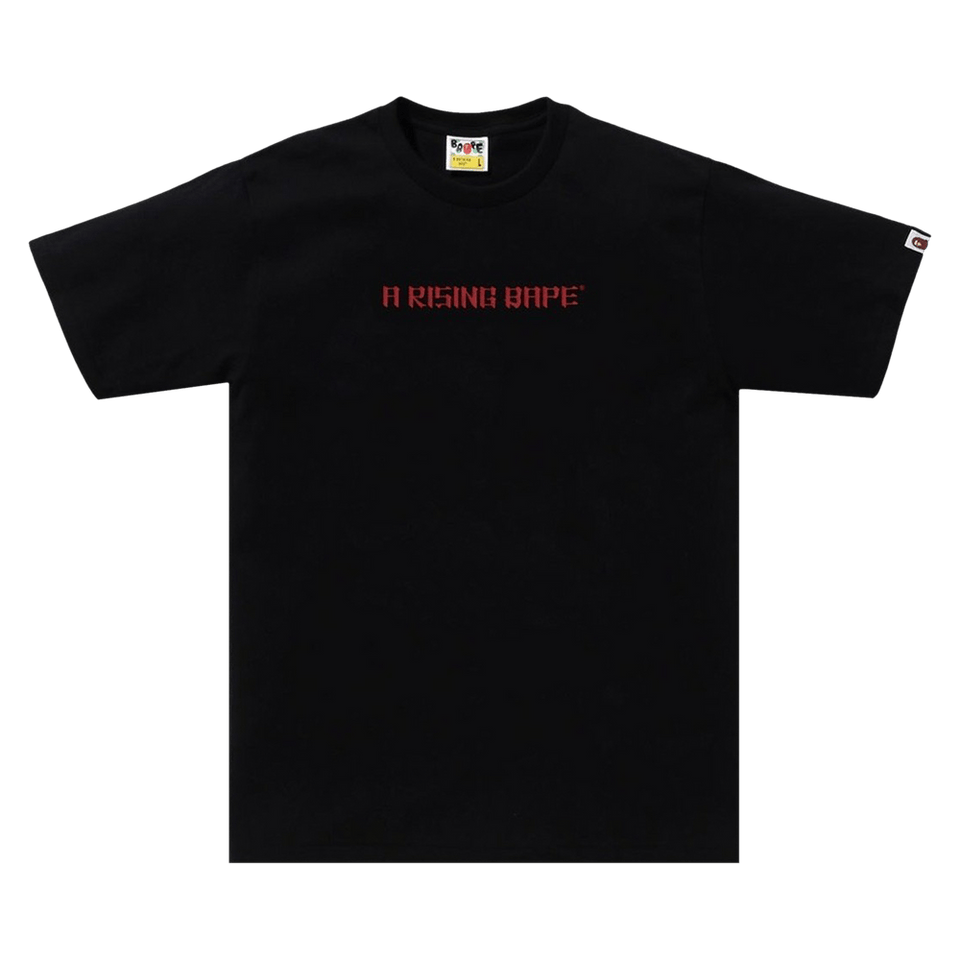 BAPE A Rising Bape Dragon T-Shirt Black