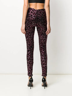 Pink Paradise crystal-embellished leggings