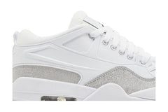 Wmns Air Jordan 4 RM 'White Silver Glitter'