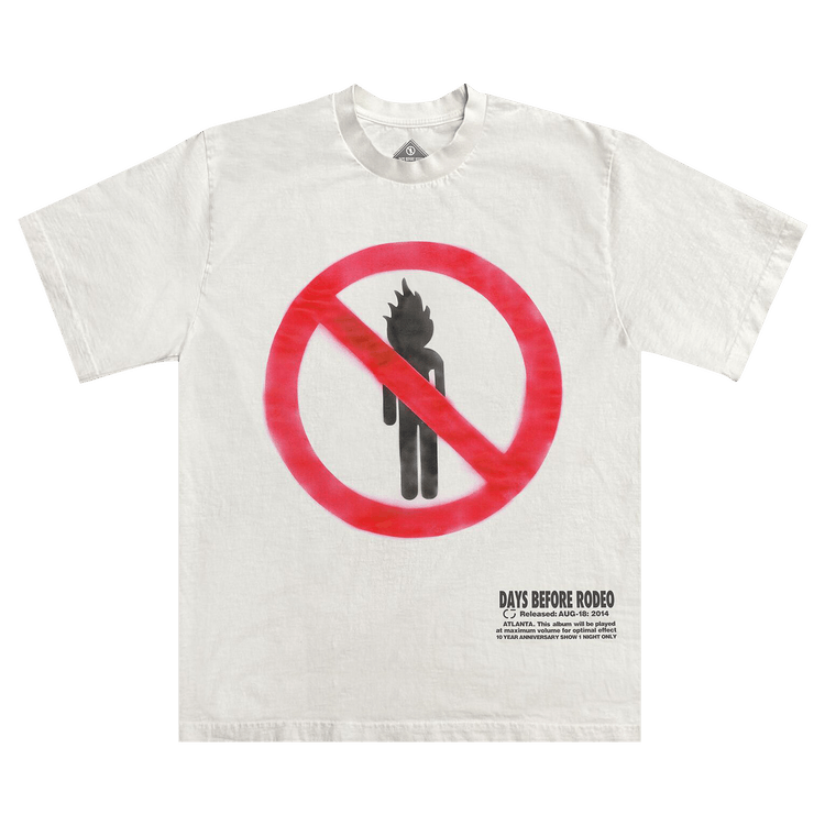 Cactus Jack by Travis Scott Rodeo T-Shirt White