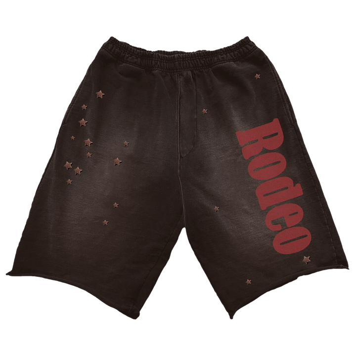 Cactus Jack by Travis Scott x Sp5der Days Before Rodeo Shorts Brown