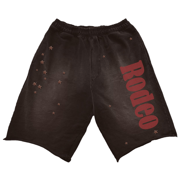 Cactus Jack by Travis Scott x Sp5der Days Before Rodeo Shorts Brown