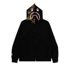 BAPE 1st Shark Full Zip Hoodie Black