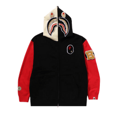 BAPE Shark Full Zip Hoodie China Black
