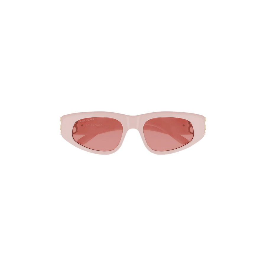 Balenciaga Cat Eye Sunglasses Pink/Gold/Red