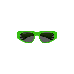 Balenciaga Cat Eye Sunglasses Green/Silver/Grey
