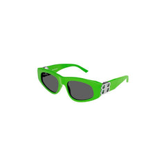 Balenciaga Cat Eye Sunglasses Green/Silver/Grey