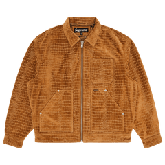 Supreme Suede Work Jacket Croc