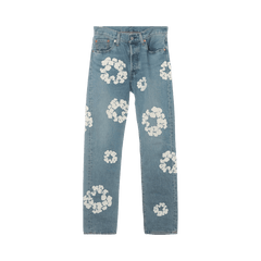 Levi's x Denim Tears Logo Japan Embroidered Denim Jeans Blue