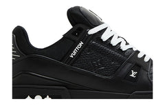 Louis Vuitton Trainer Embossed Monogram - Black