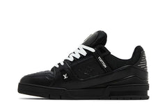 Louis Vuitton Trainer Embossed Monogram - Black