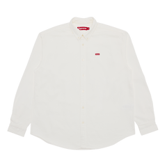 Supreme Small Box Shirt White Denim