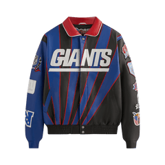 Kith & Jeff Hamilton for the NFL: Giants Leather Varsity Jacket Giants
