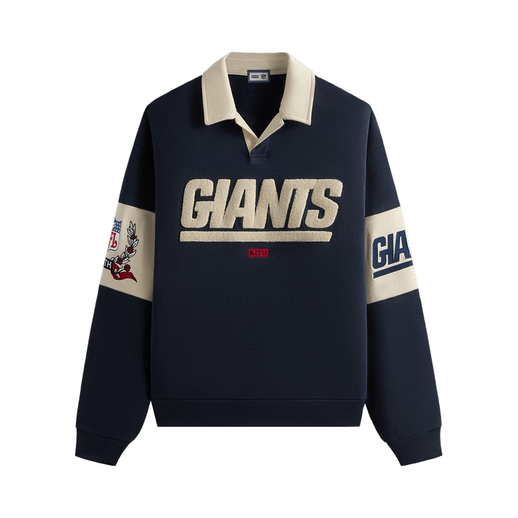 Kith & '47 for the NFL: Giants Nelson Collared Pullover Nocturnal