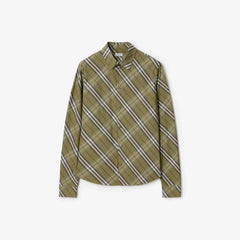 Relaxed Fit Check Cotton Shirt