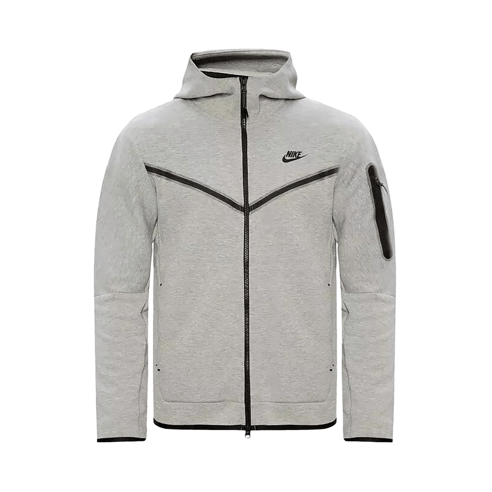 Nike Tech Fleece Full-Zip Windrunner Hoodie Dark Grey Heather/Black