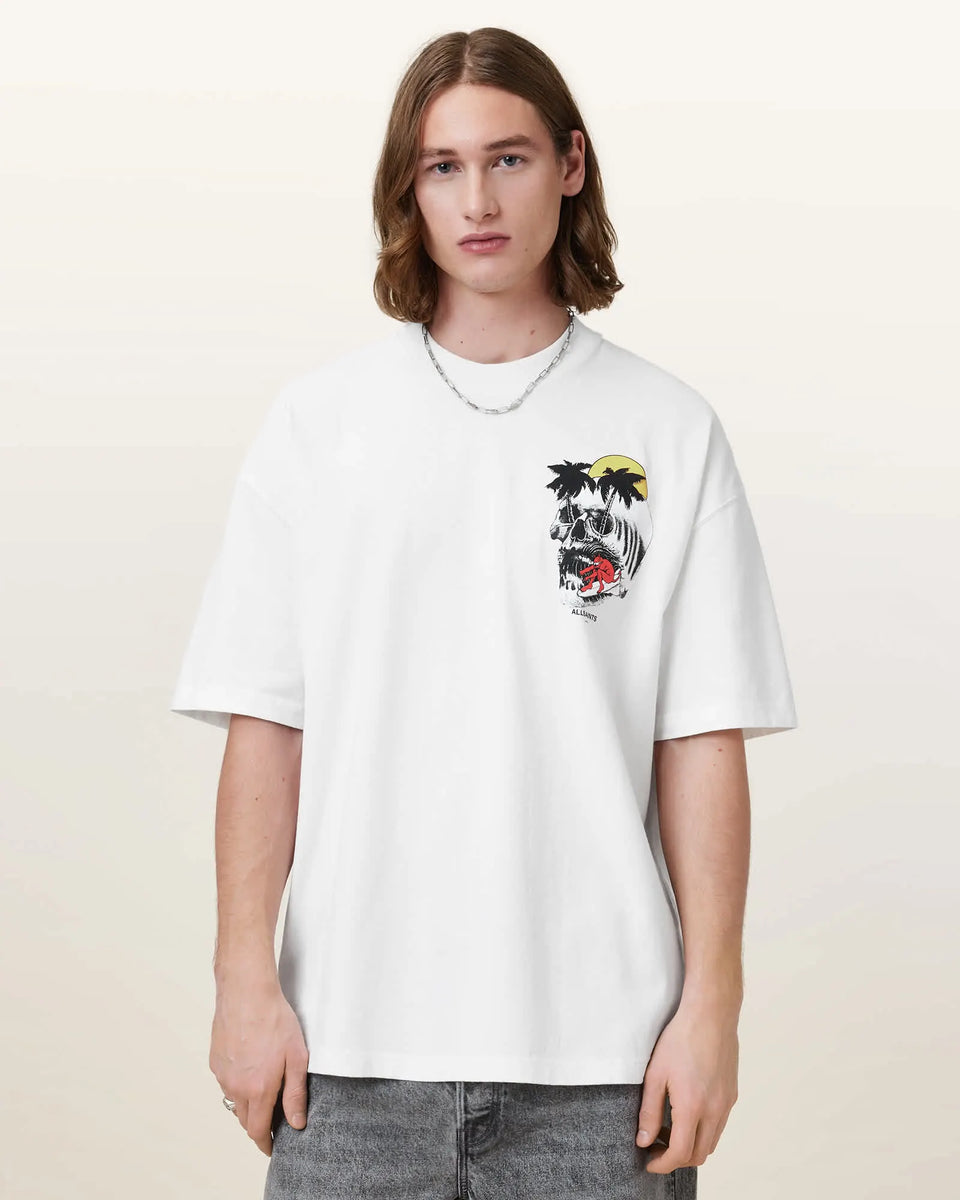 Breaker Shorts Sleeve T-Shirt (White)