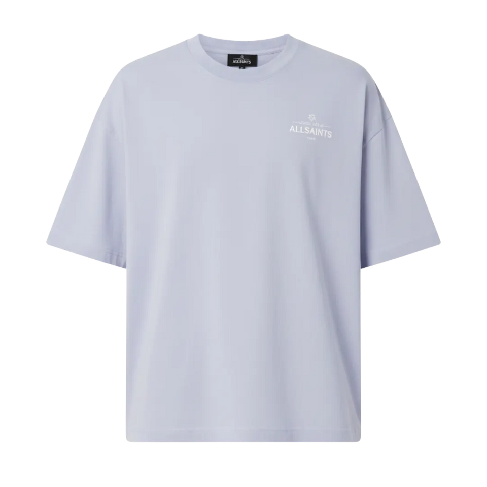 ALL SAINTS Soleil SS Crew (shore-blue)