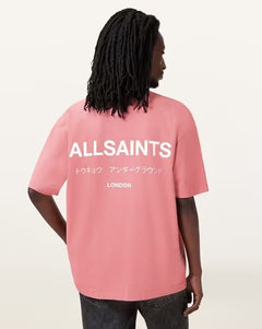Underground Oversized Crew-Neck T-Shirt (amara-pink)