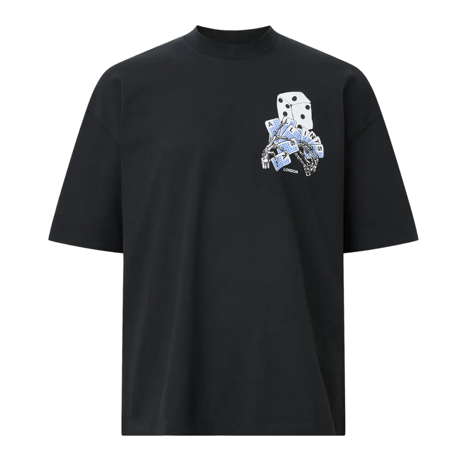 DEALT CREW - Print T-Shirt - black