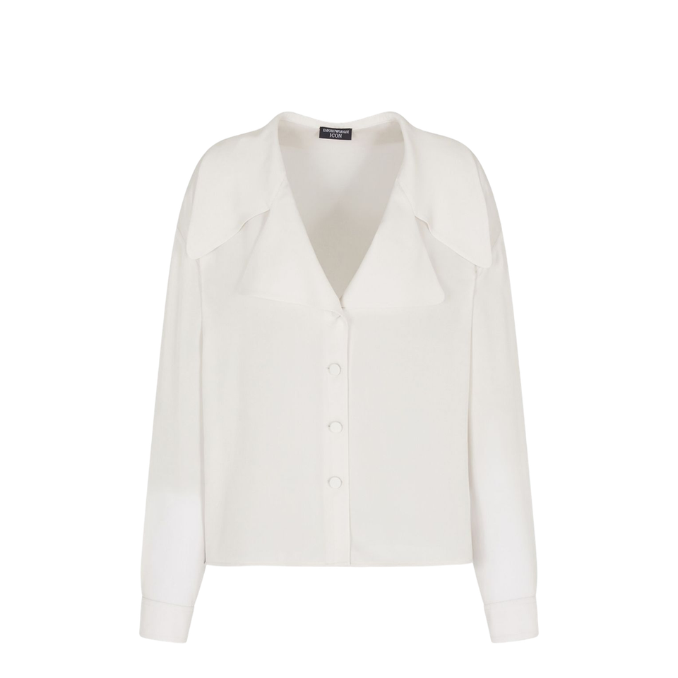 Icon Silk Double Georgette Shirt