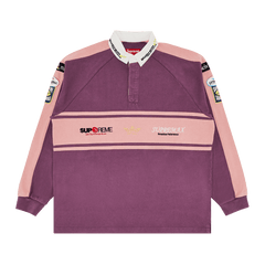Supreme Chest Stripe Rugby Purple