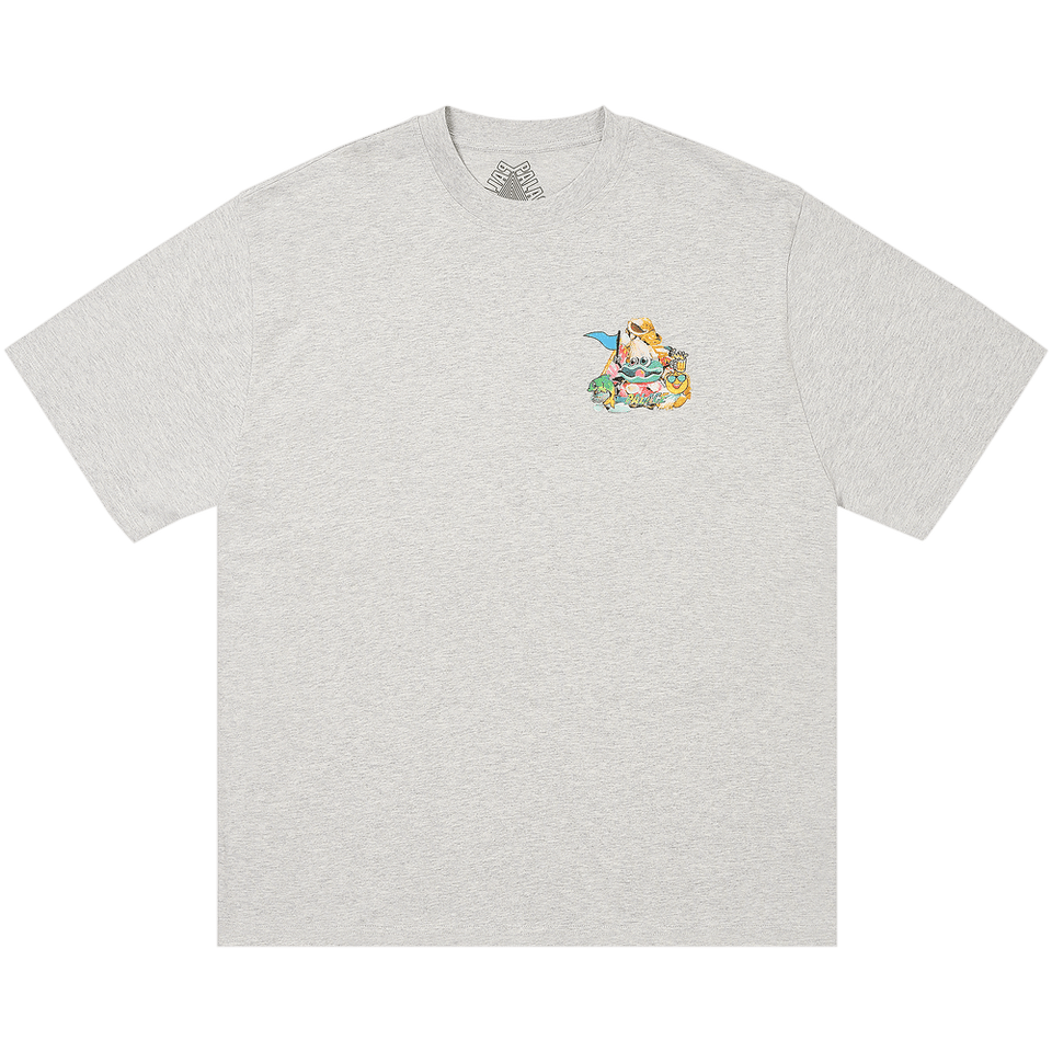 Palace P Sea T-Shirt Grey Marl